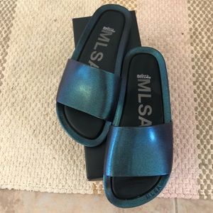 MELISSA Rubber slides size 7